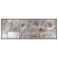 Rectangular wall sculpture 